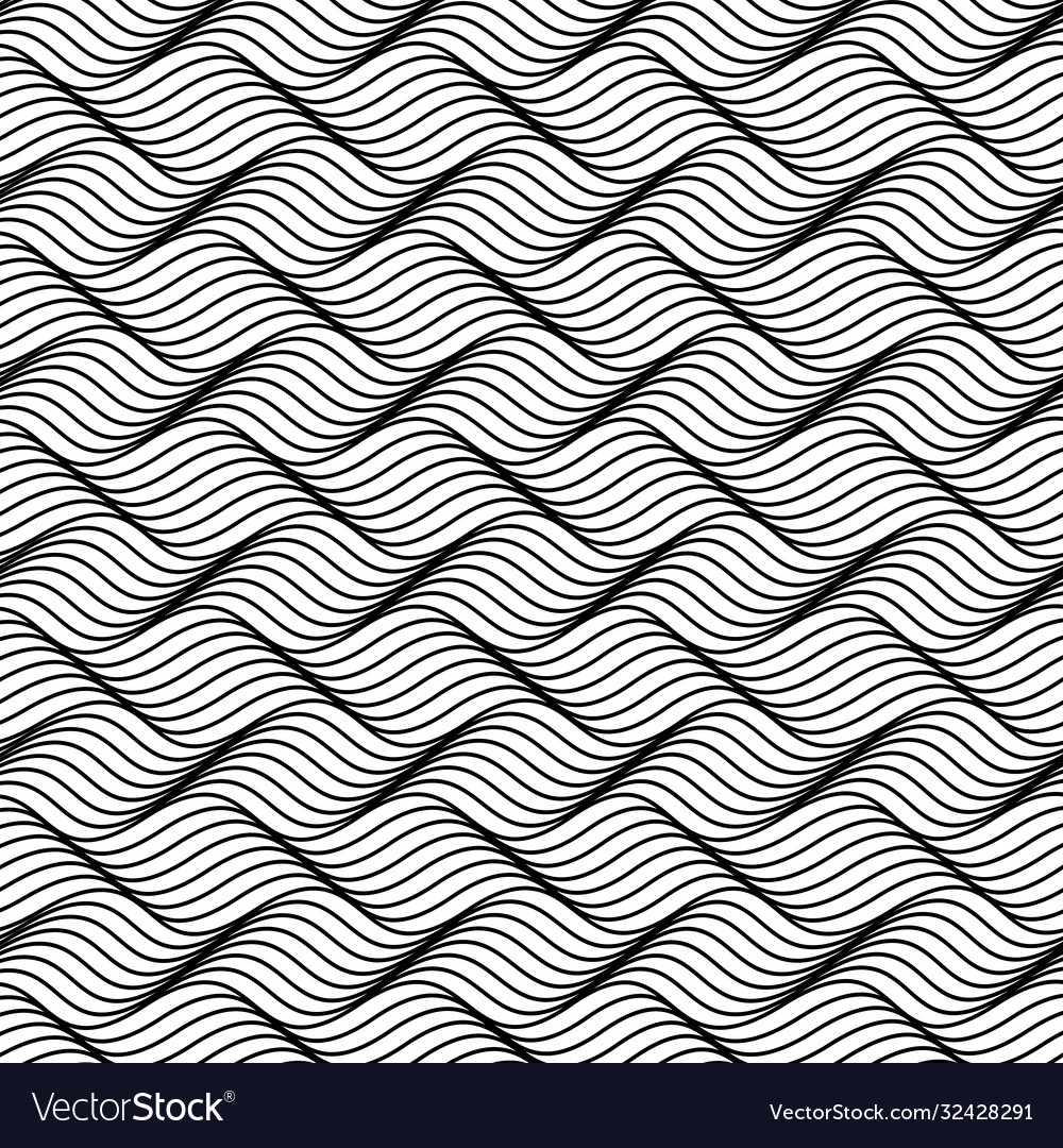 Waves background with distortion effect