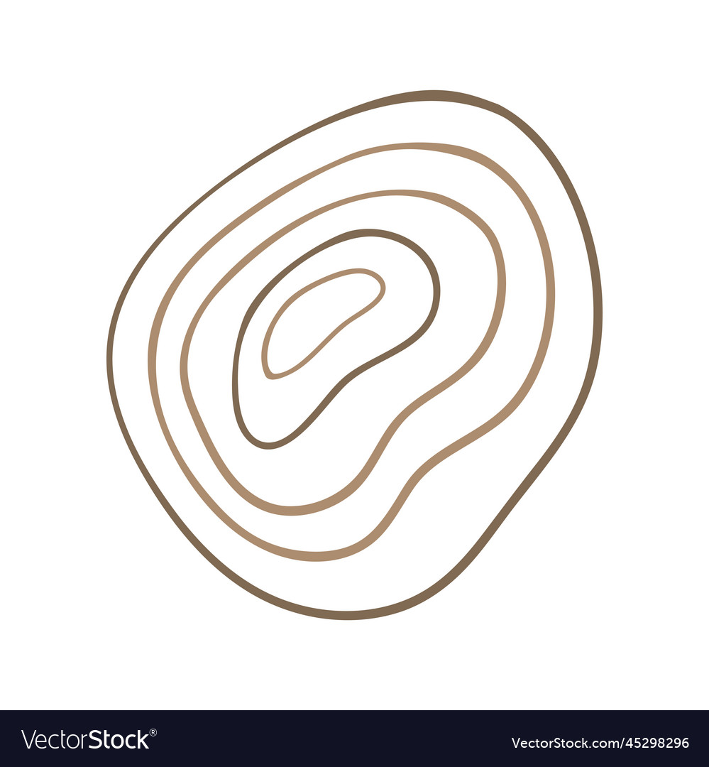 Abstract boho line blob shapes simple hand drawn vector image Abstract boho line blob shapes simple hand drawn