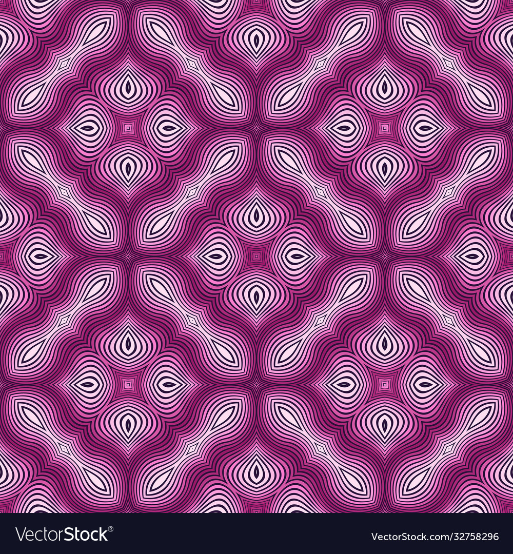 Abstract ornamental patch seamless pattern