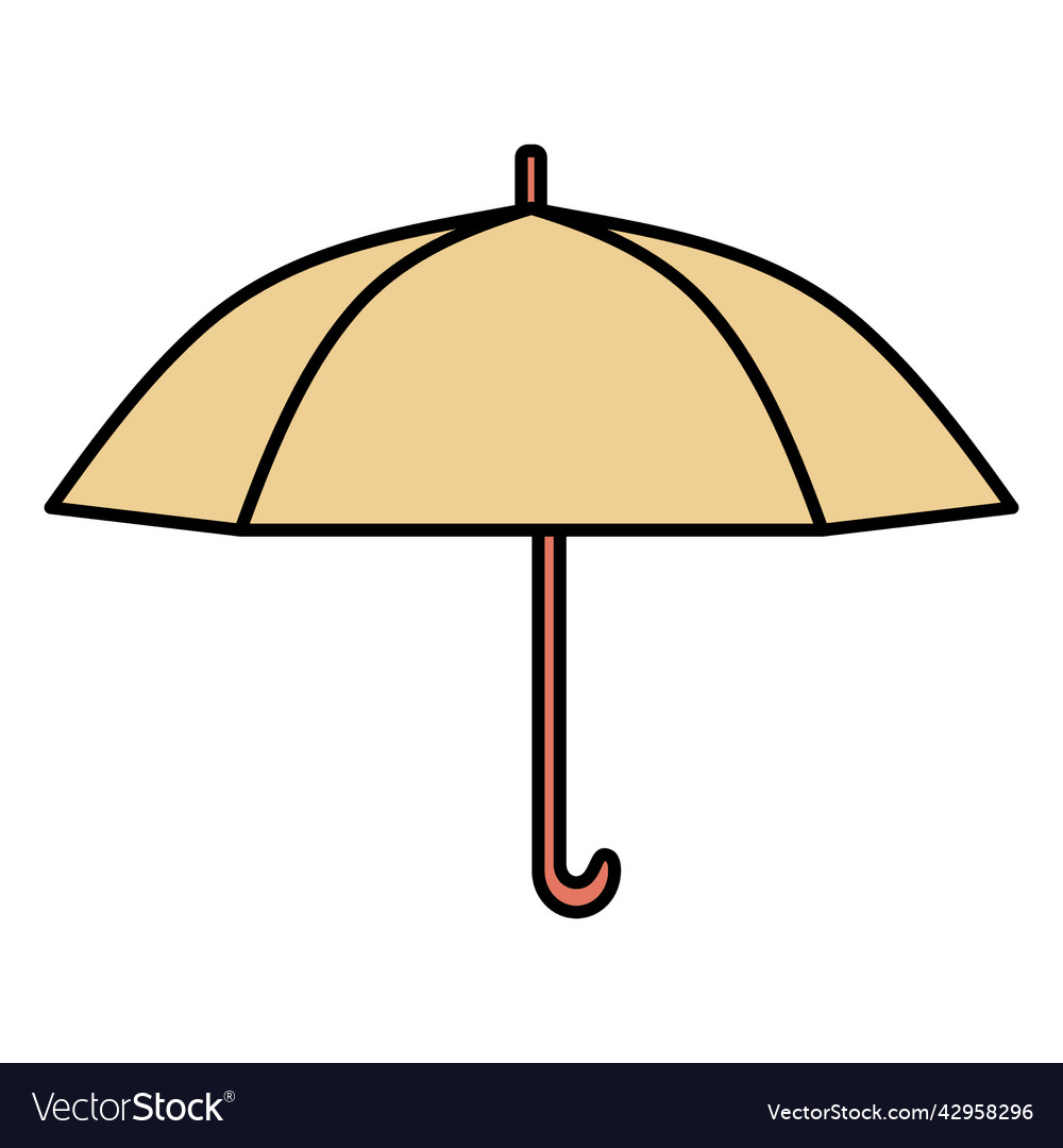 Color stroke geometric umbrella high quality