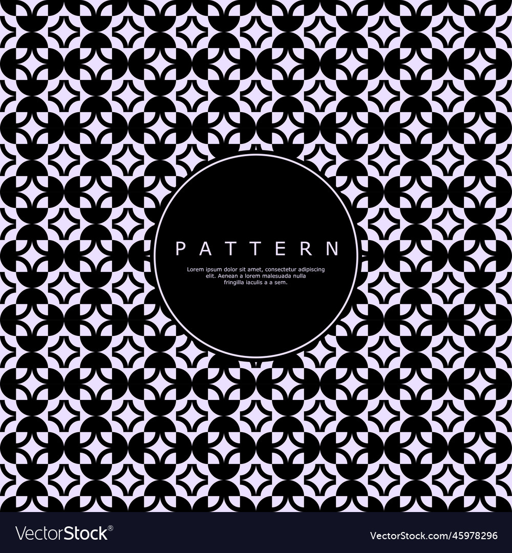 Modern half circle abstract seamless pattern