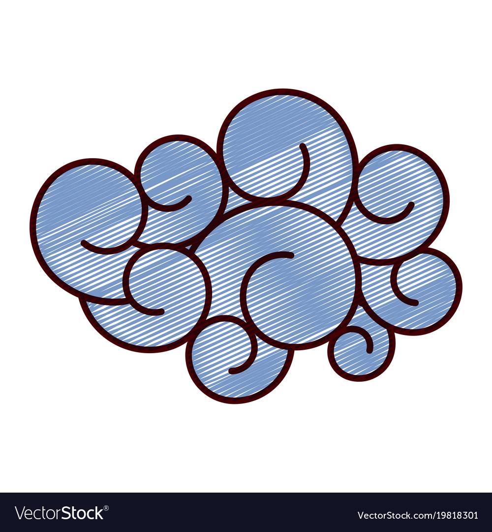 Cloud weather climate cartoon image Royalty Free Vector Cloud weather climate cartoon image Royalty Free Vector