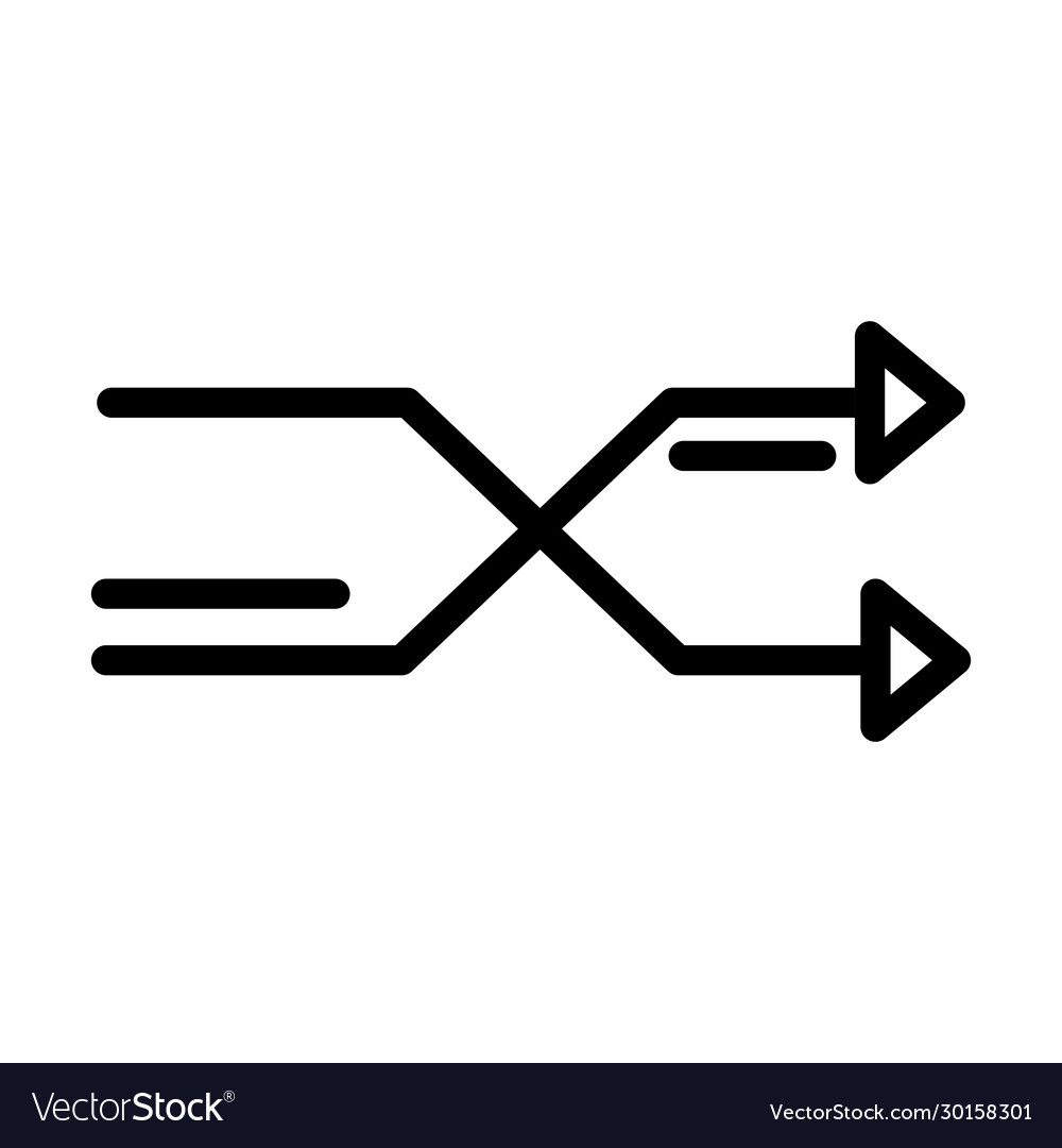 Digital connection sound line style icon