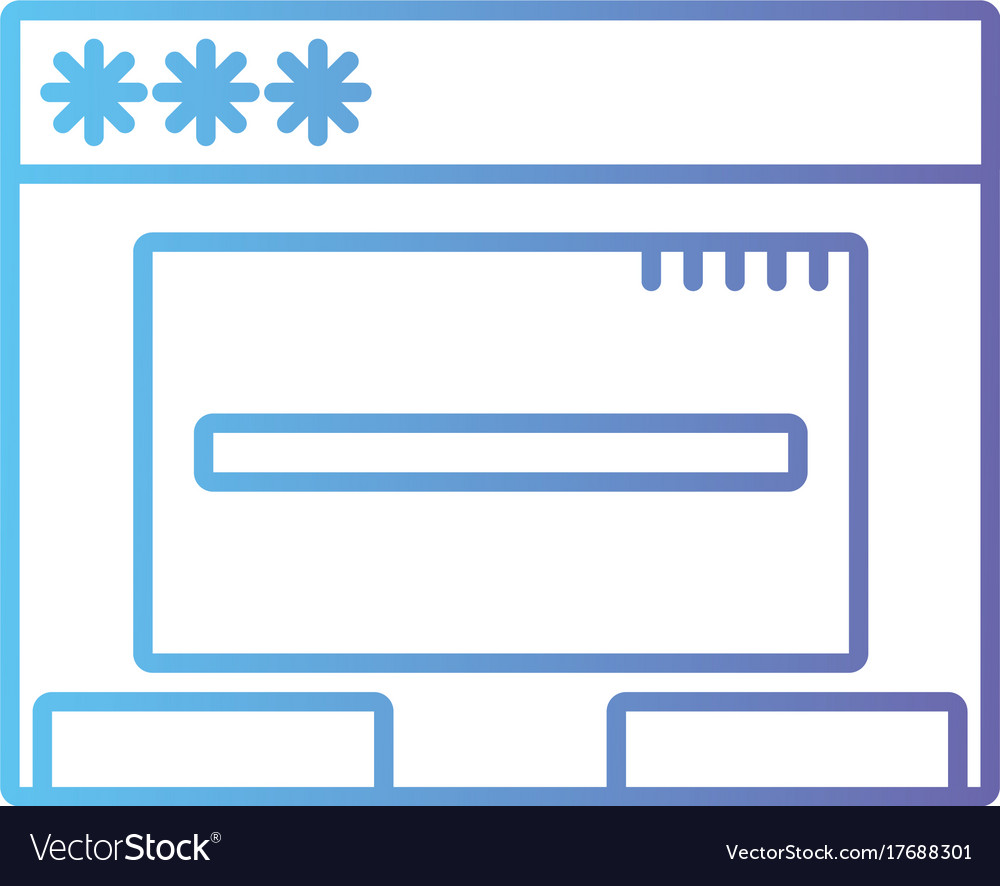 Line window web technology element design