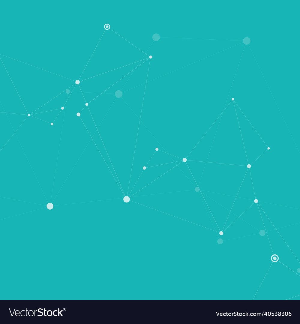 Abstract connection structure snd science vector image Abstract connection structure snd science