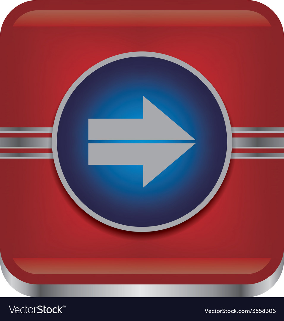 Arrow icon button