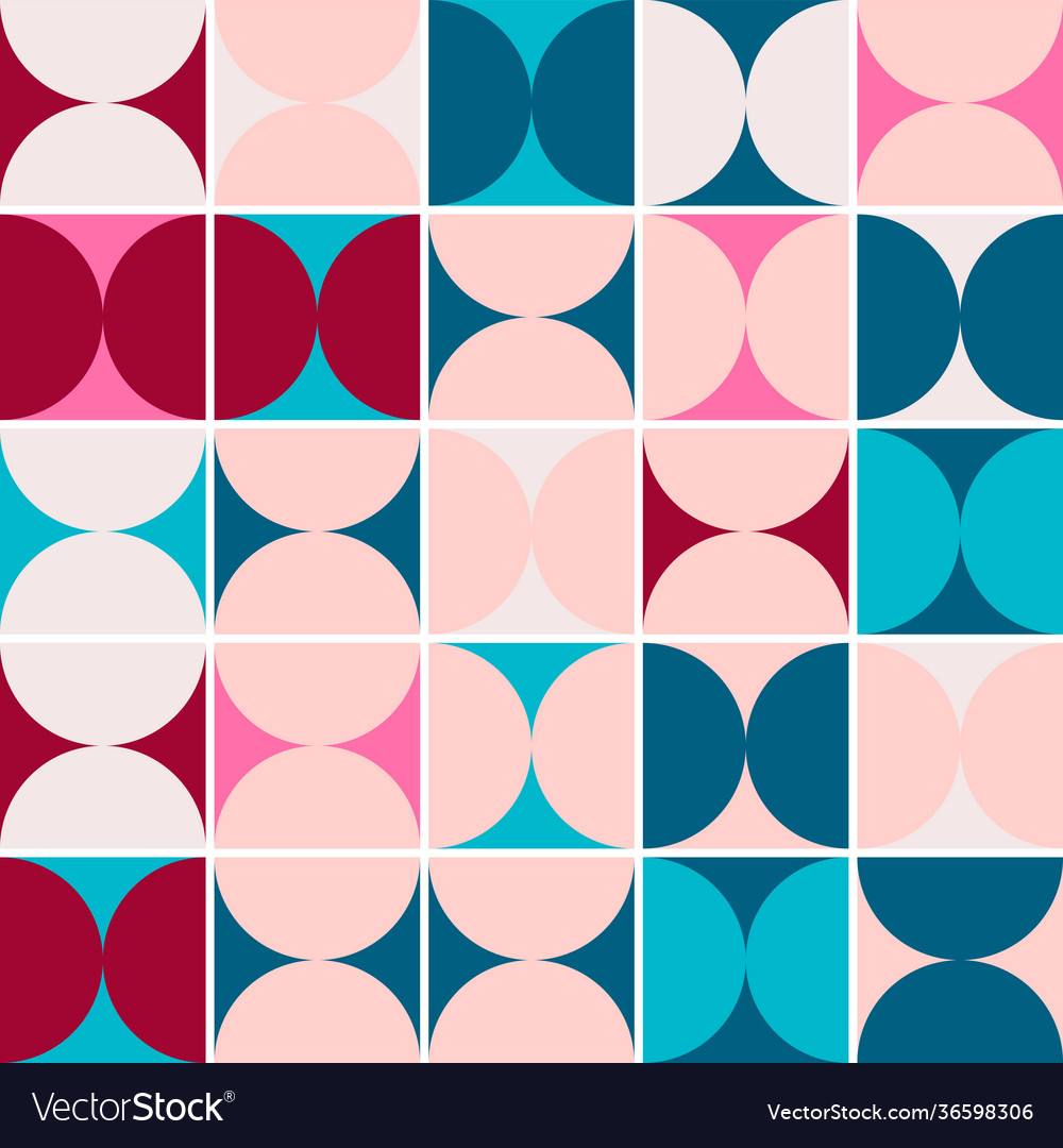 Circular abstract pattern design vector image Circular abstract pattern design