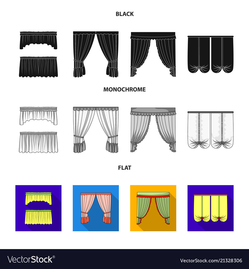 Different types of window curtainscurtains set