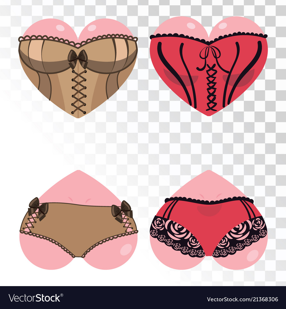 Heart Buttocks & Boobs Kollektion