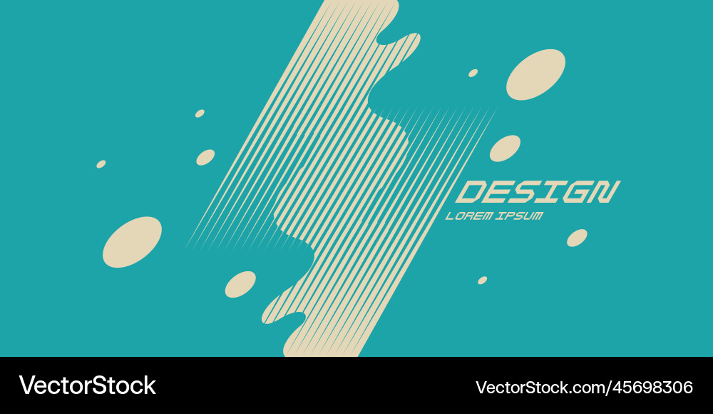 Modern backgrounds with abstract elements Vector Image