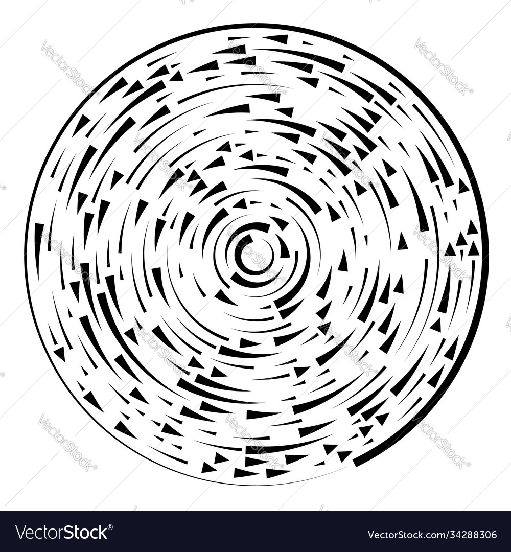 Radial radiating lines abstract burst element vector image Radial radiating lines abstract burst element