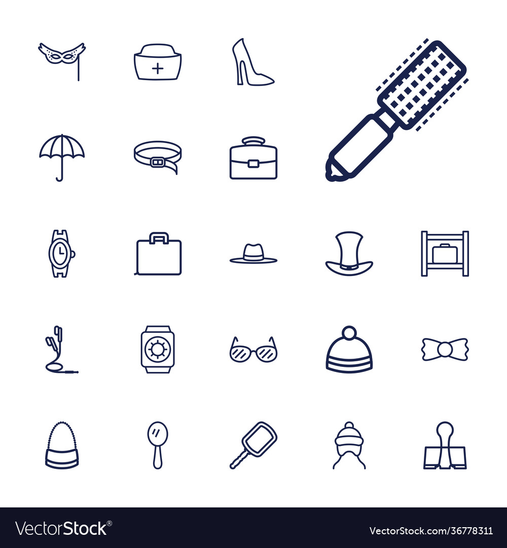 Accessory icons
