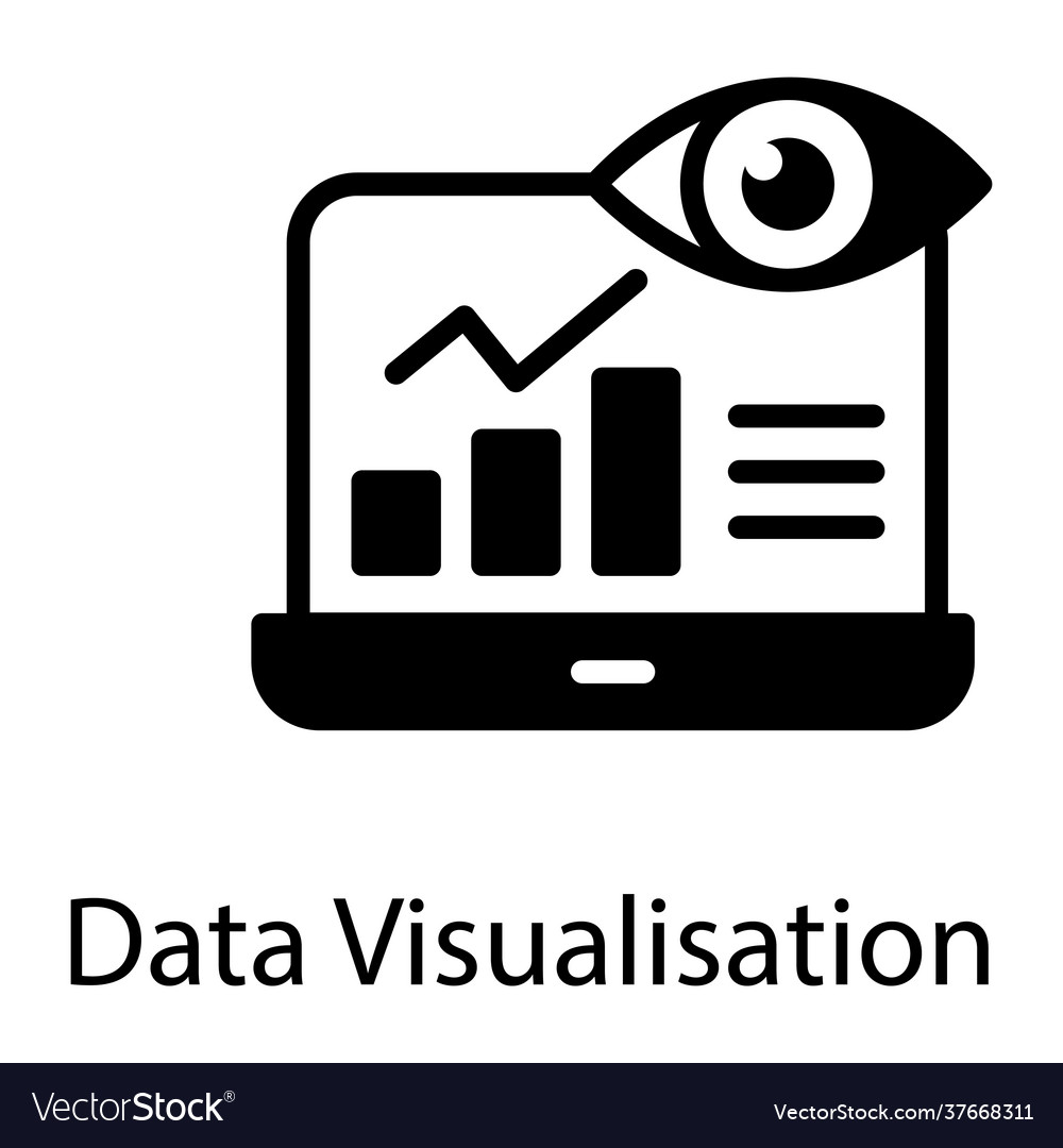Data visualization Royalty Free Vector Image - VectorStock