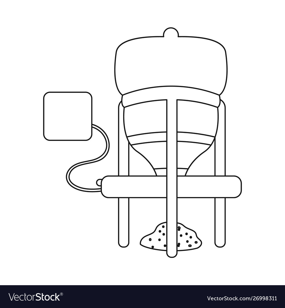Feed and machine icon
