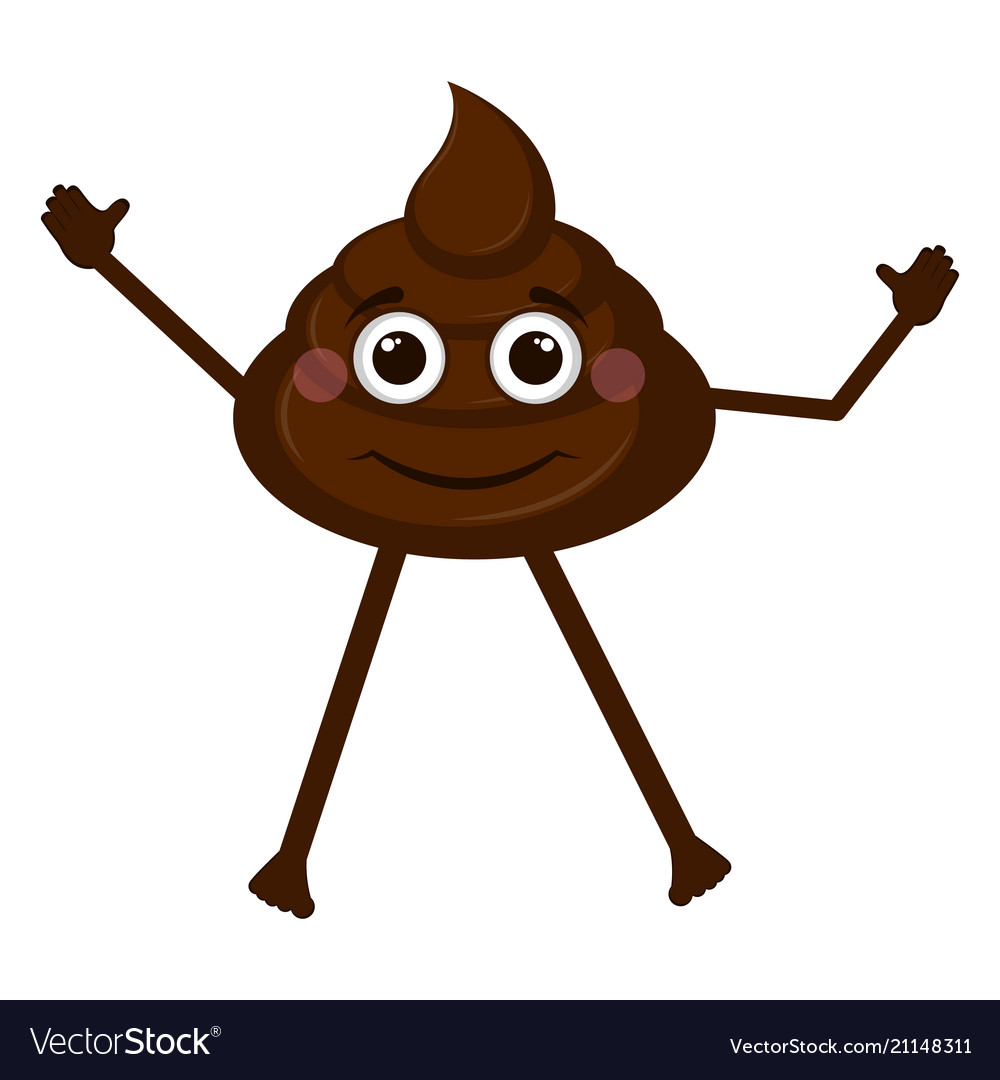 Happy poop emoji