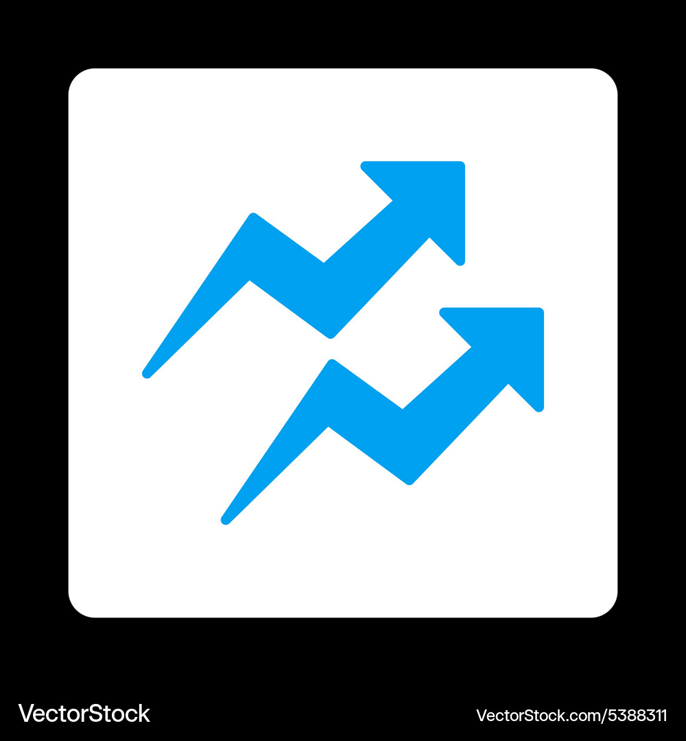Trends icon Royalty Free Vector Image - VectorStock