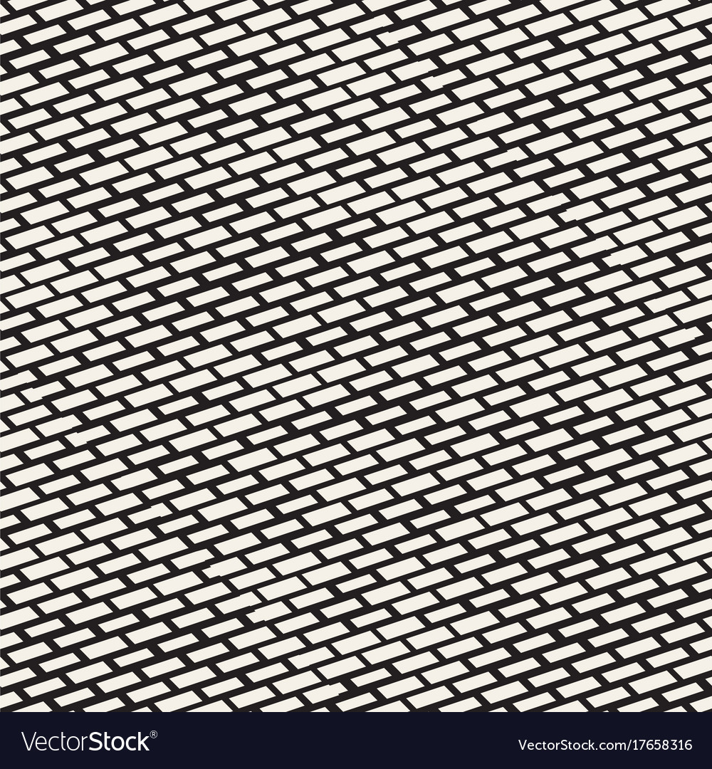 Black and white irregular dashed lines pattern