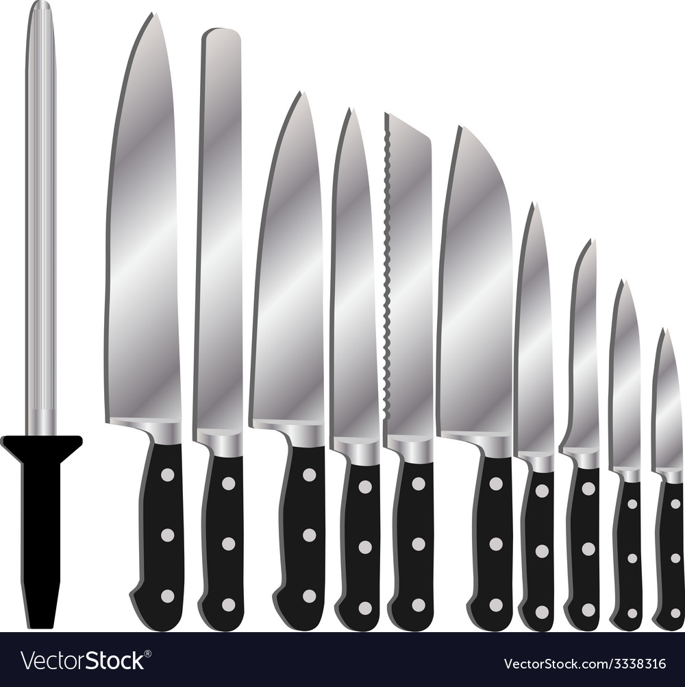 https://cdn2.vectorstock.com/i/1000x1000/83/16/kitchen-knives-and-knife-sharpener-vector-3338316.jpg