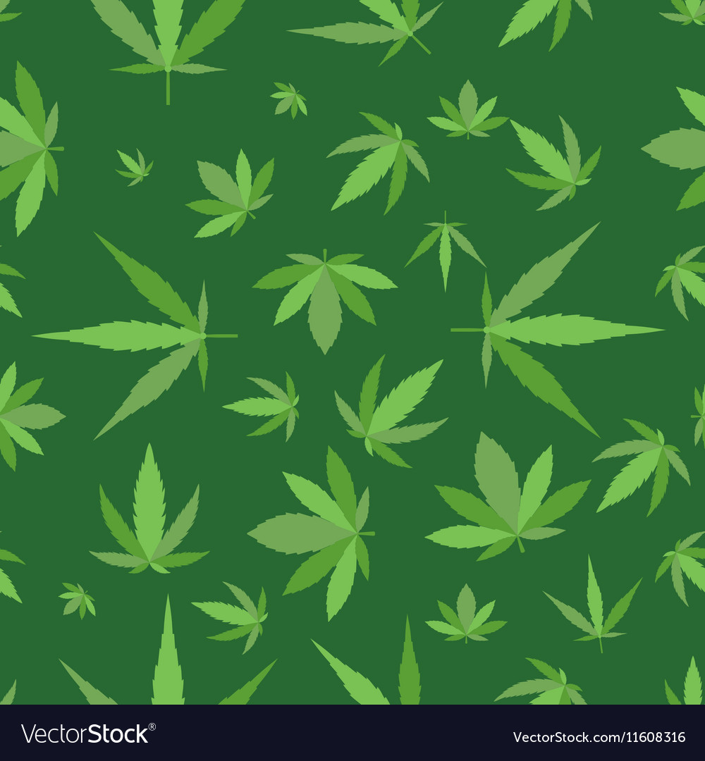 Marijuana background seamless patterns