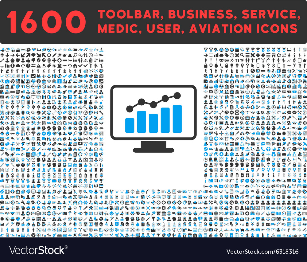 Monitoring Tool Icons Collection