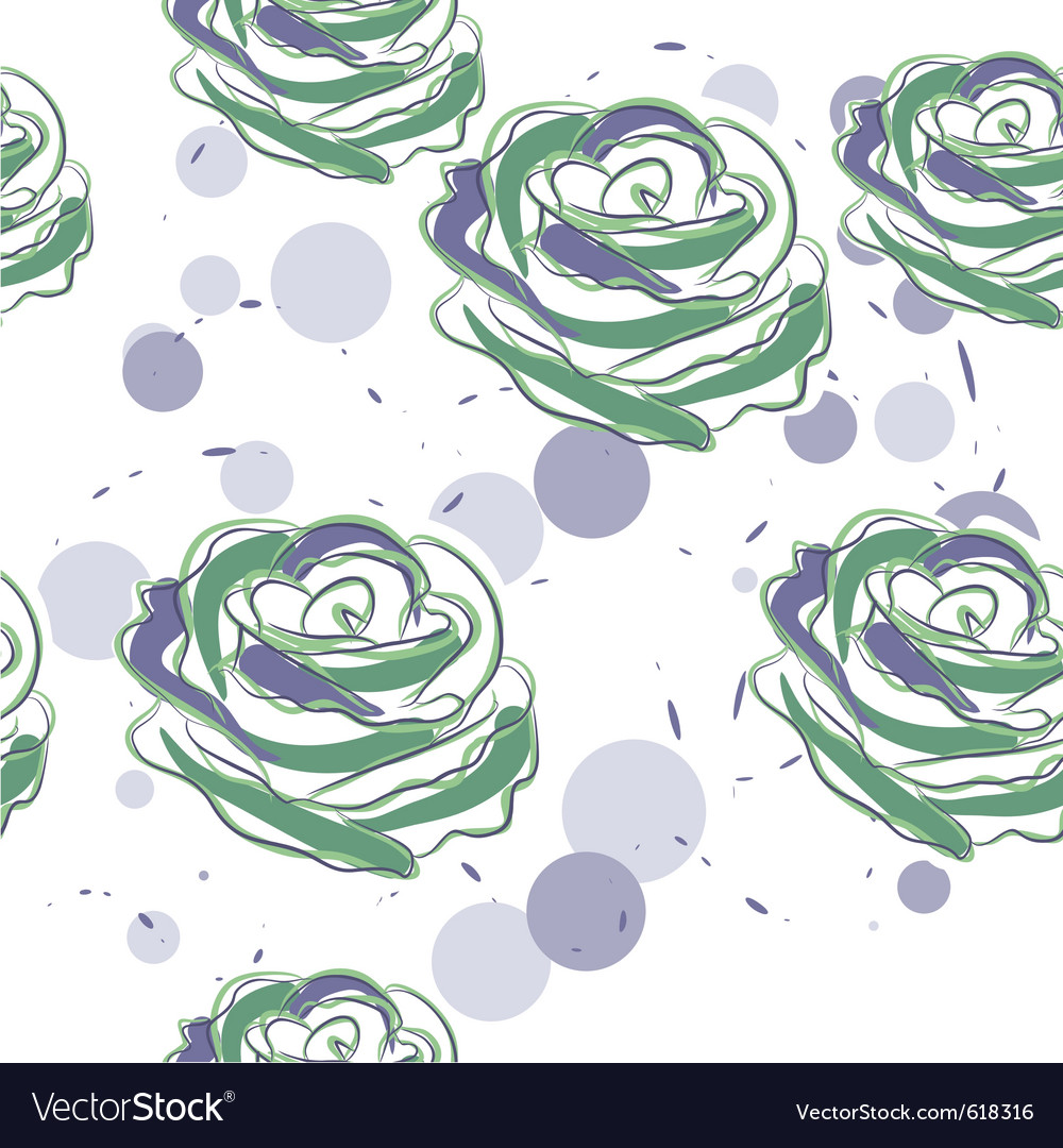 Seamless background with roses