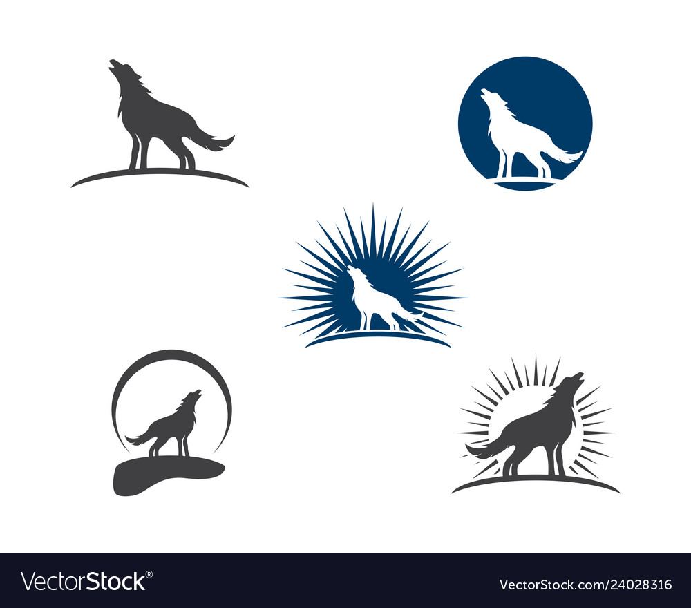 Wolf design Royalty Free Vector Image - VectorStock