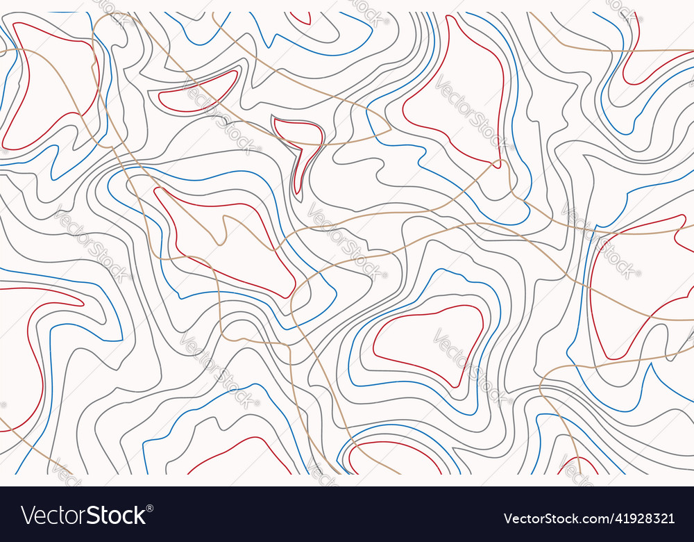 Abstract scribble lines on a white background