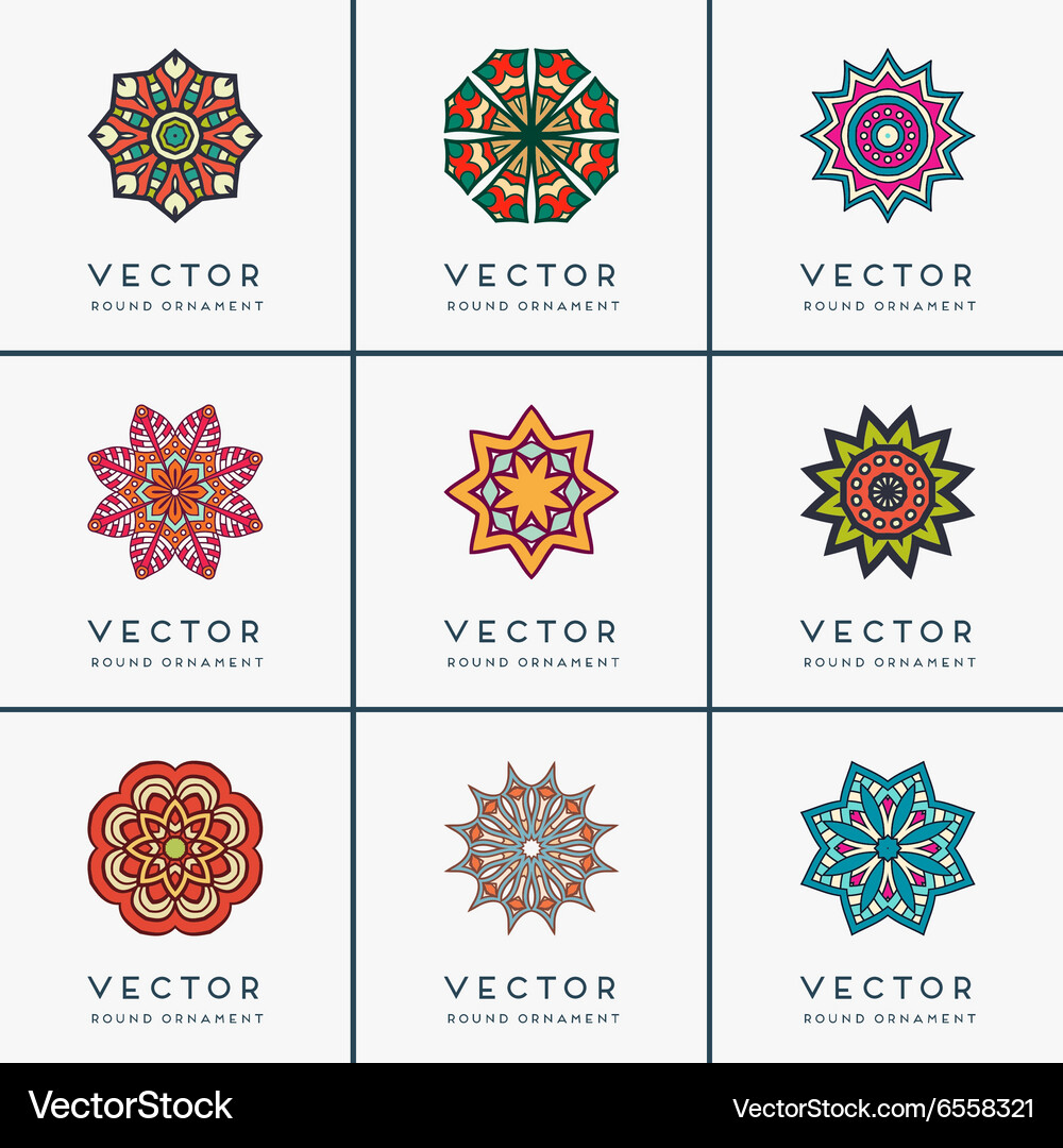 Ethnic mandala Royalty Free Vector Image - VectorStock