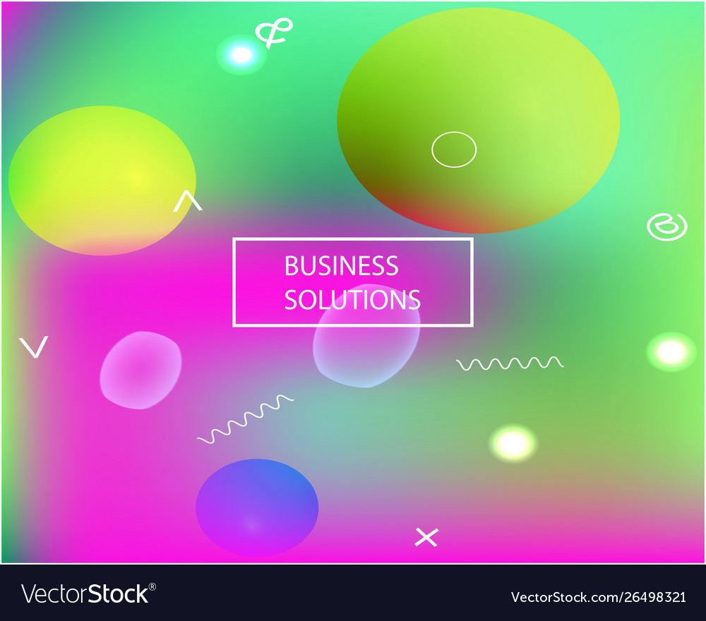 Magic backdrop from blurry patterns