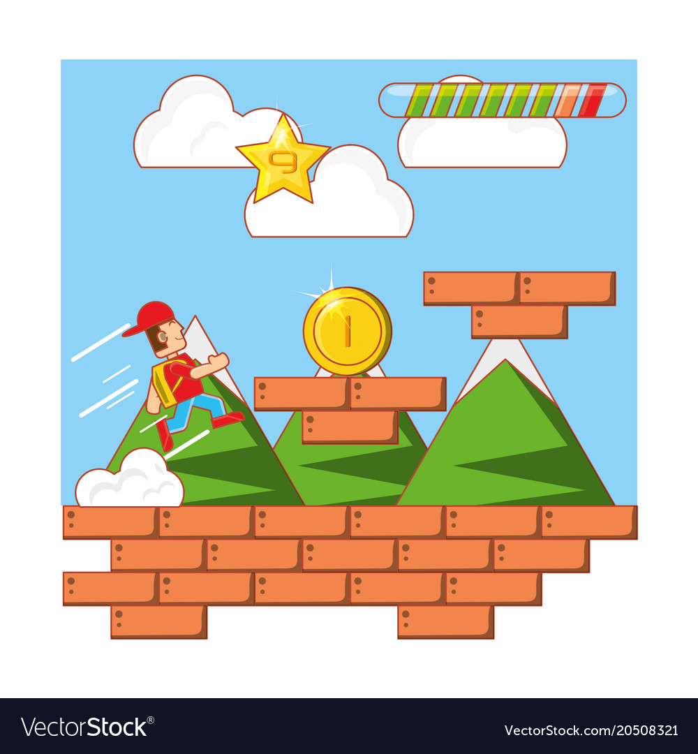 Video game scene interface