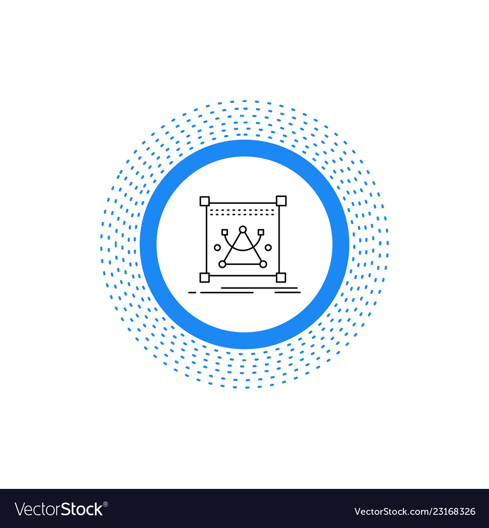 3d edit editing object resize line icon isolated vector image 3d edit editing object resize line icon isolated