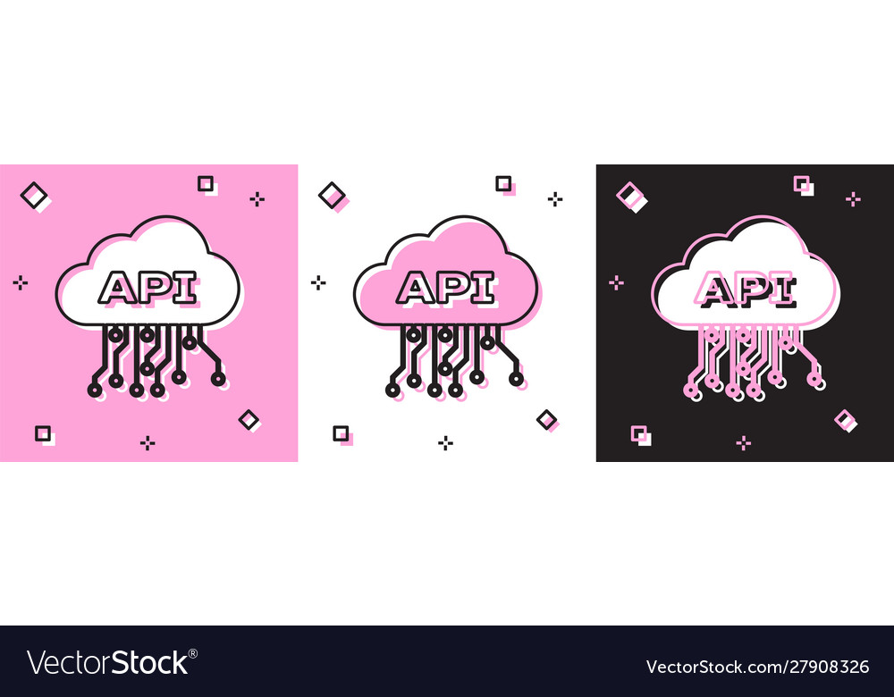 Cloud API Interface Icons