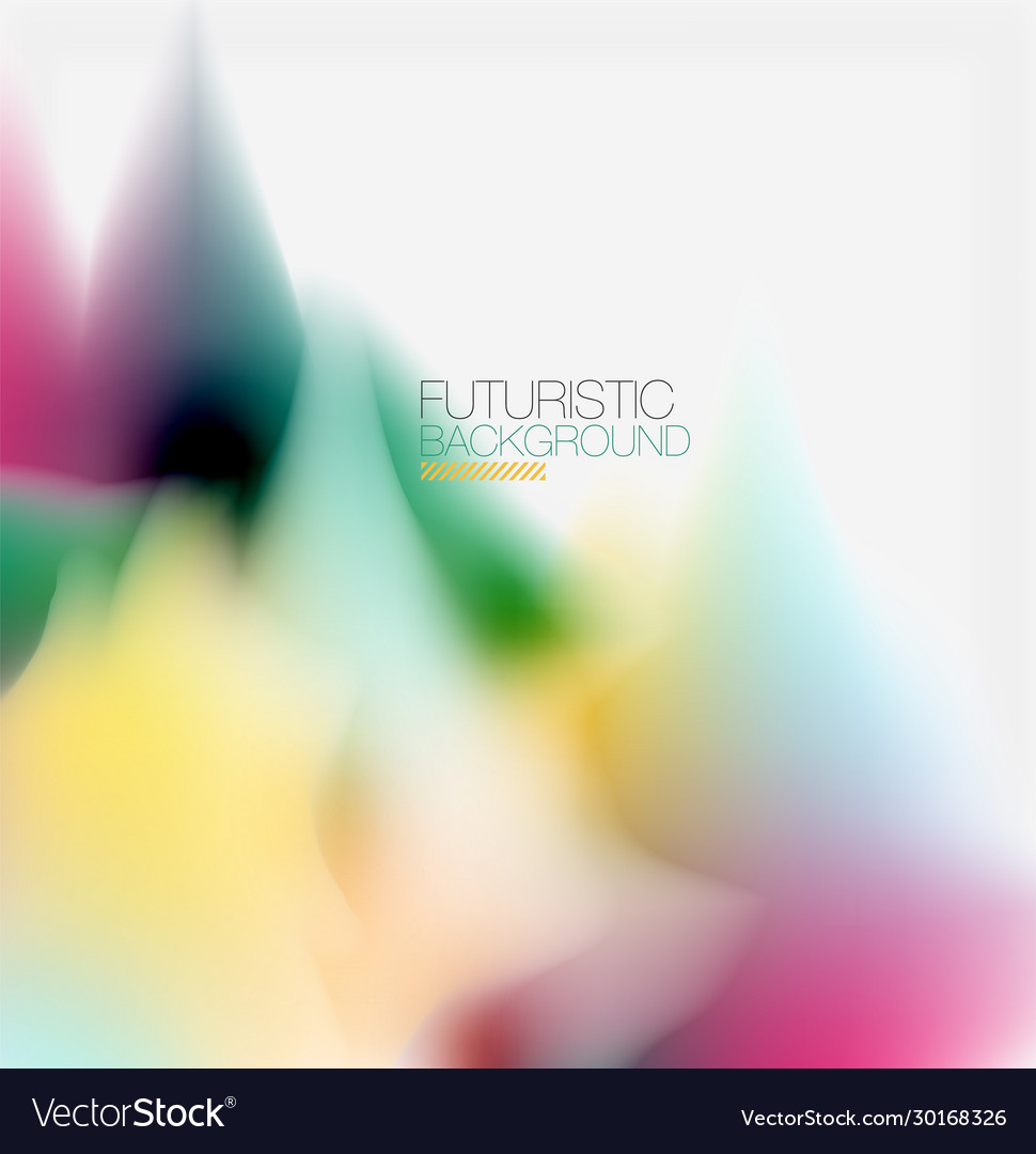 Fluid Color Splash Abstract
