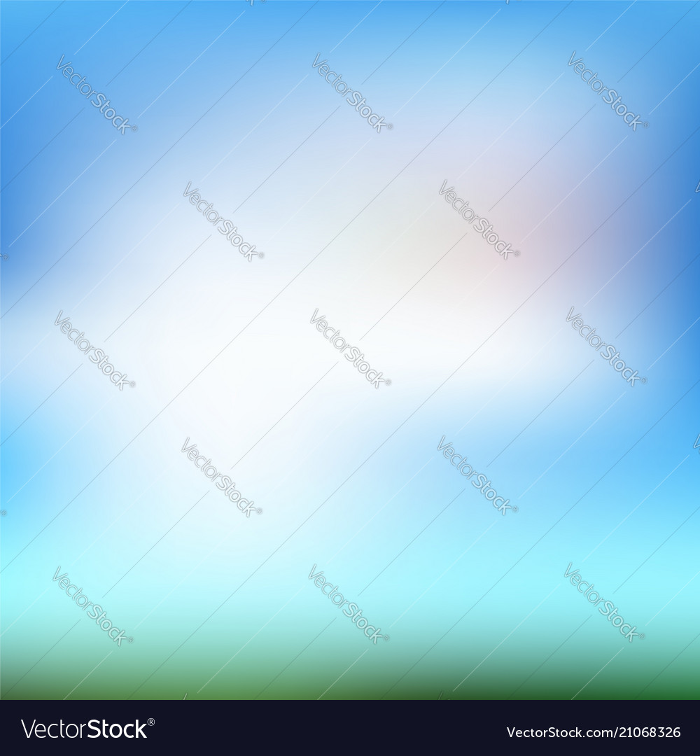 Gradient blurred blue abstract background