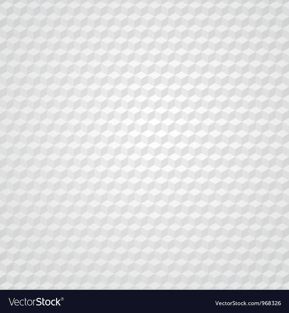 Retro Geometric Cube Pattern