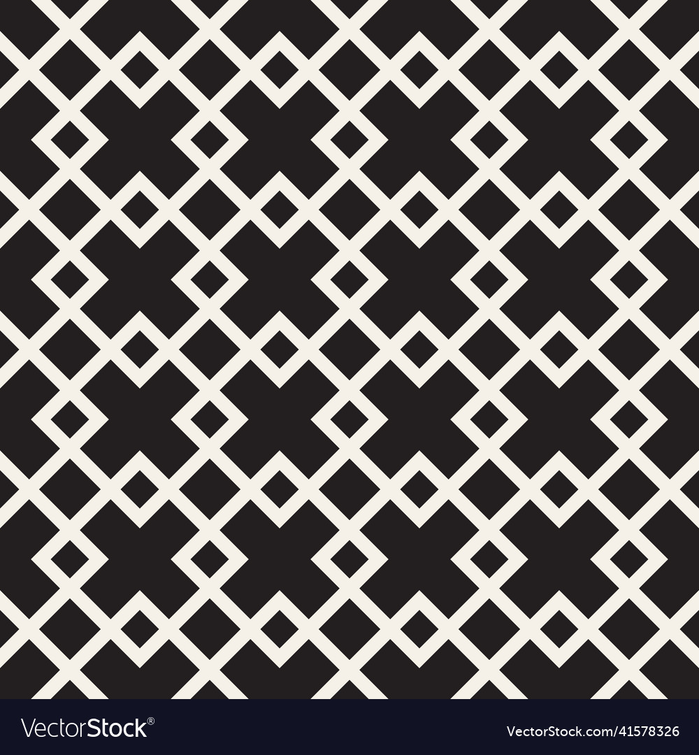 Seamless pattern repeating geometric elements vector image Seamless pattern repeating geometric elements