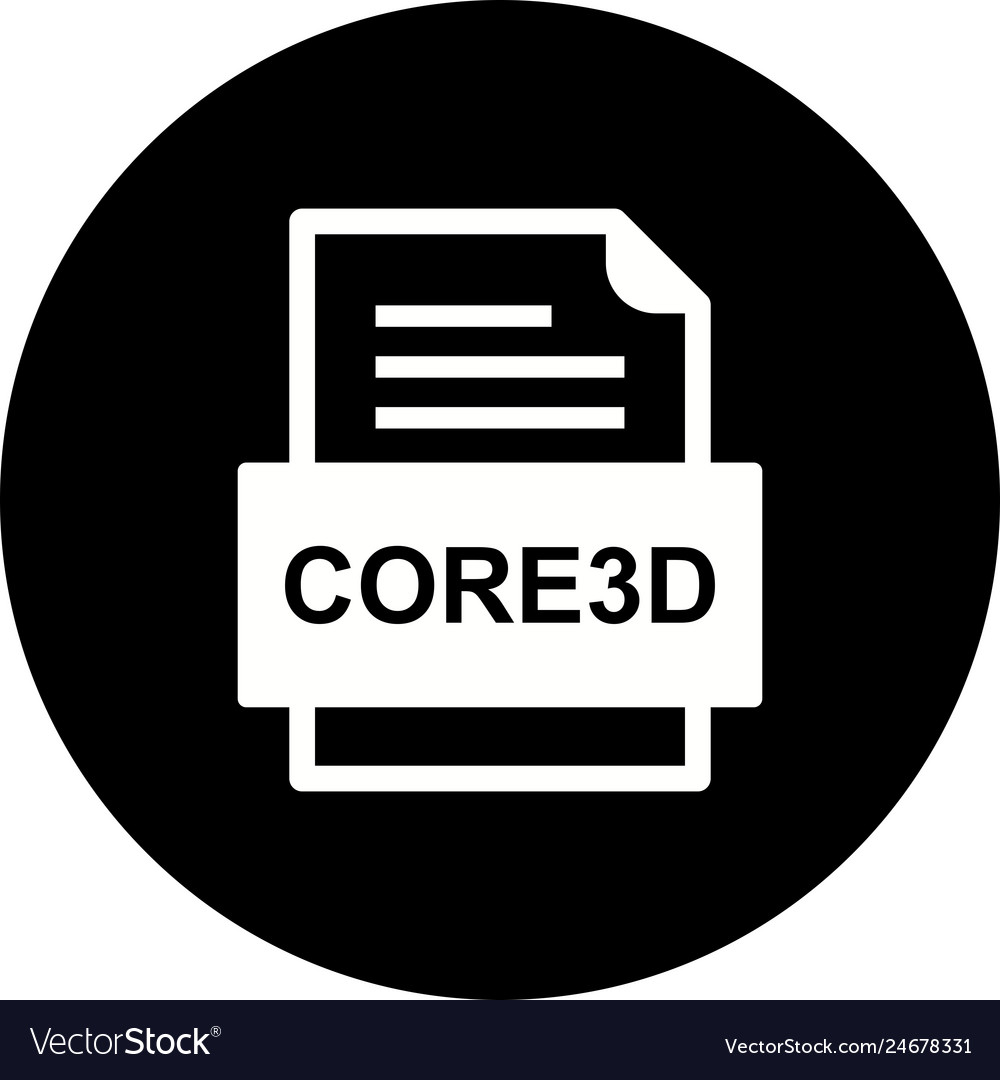 Core3d file document icon