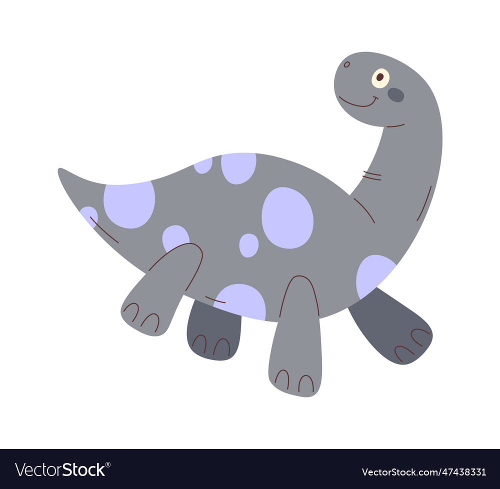 Dinosaur cute animal Royalty Free Vector Image