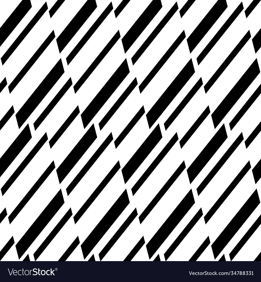 Seamless pattern with oblique black segments