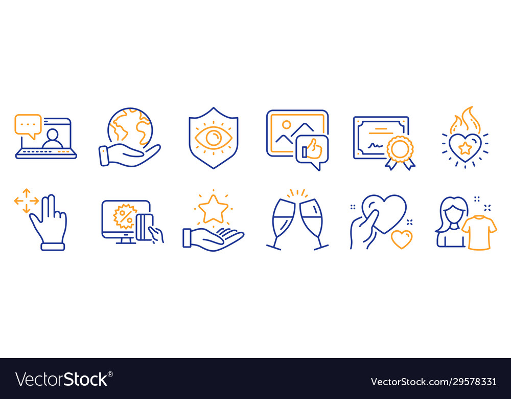 Set people icons such as like photo clean