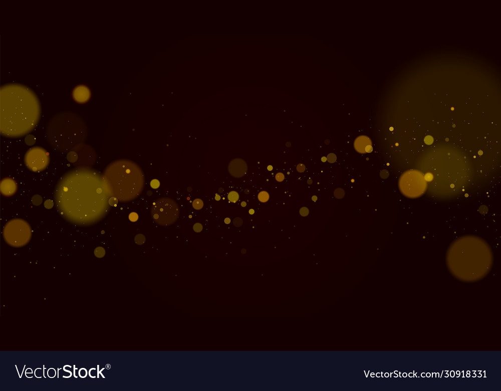 Shining bokeh isolated on transparent background Vector Image Shining bokeh isolated on transparent background
