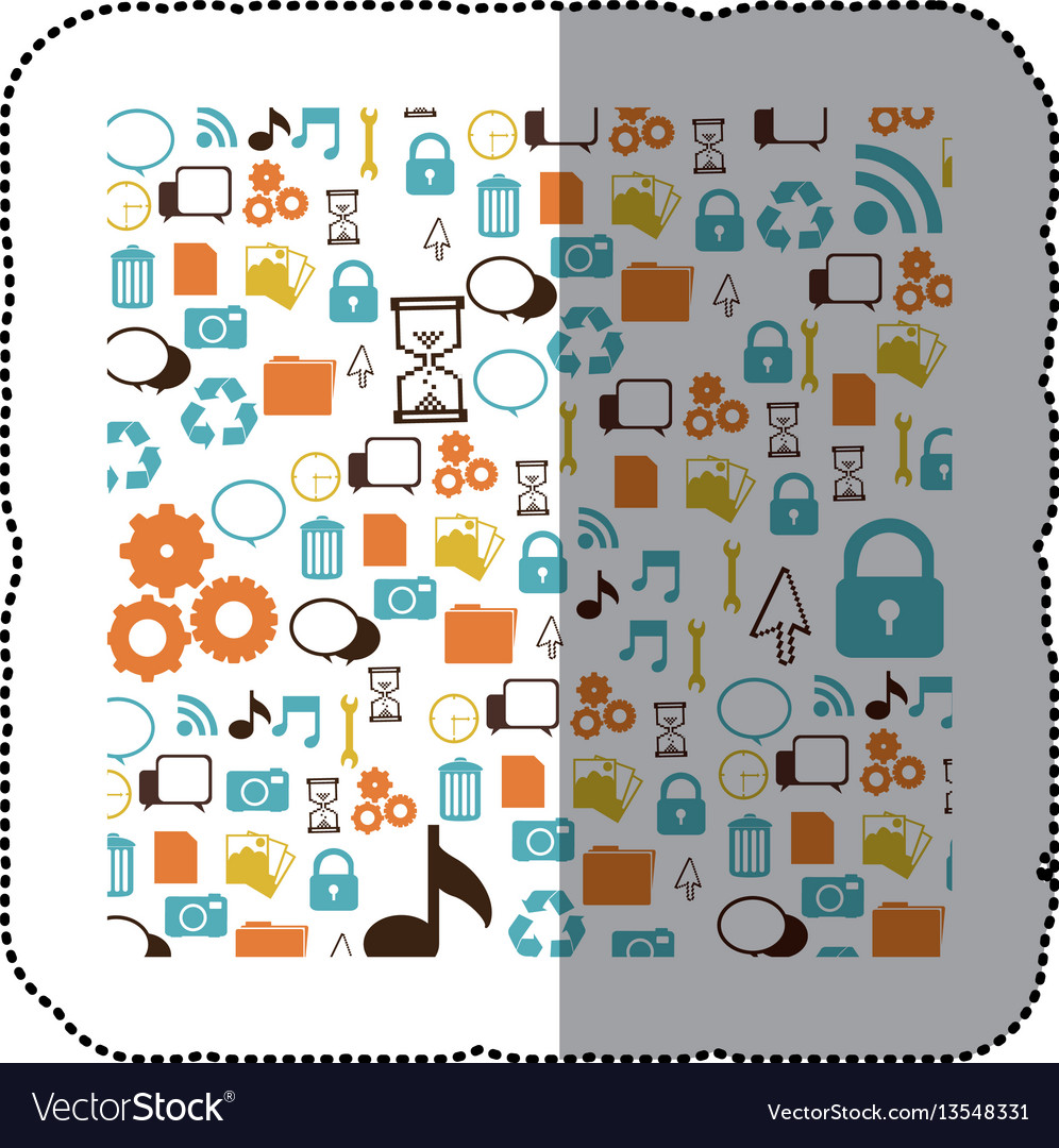 Symbols computer background icon