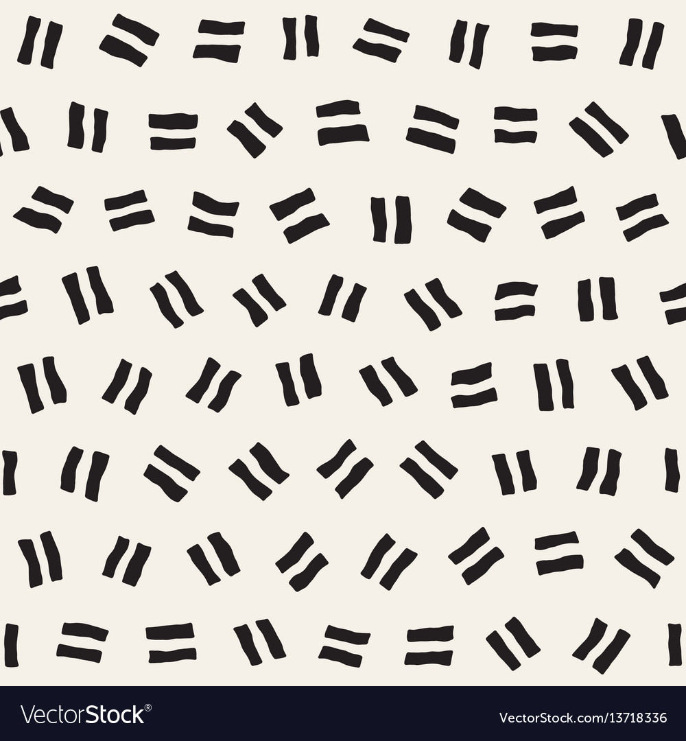 Abstract Scattered Shapes Pattern