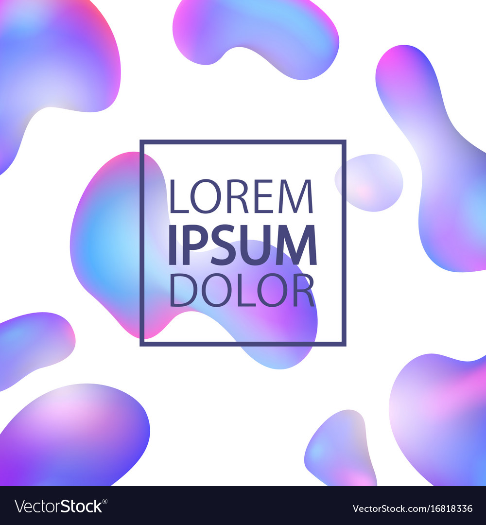 Greeting card with abstract background