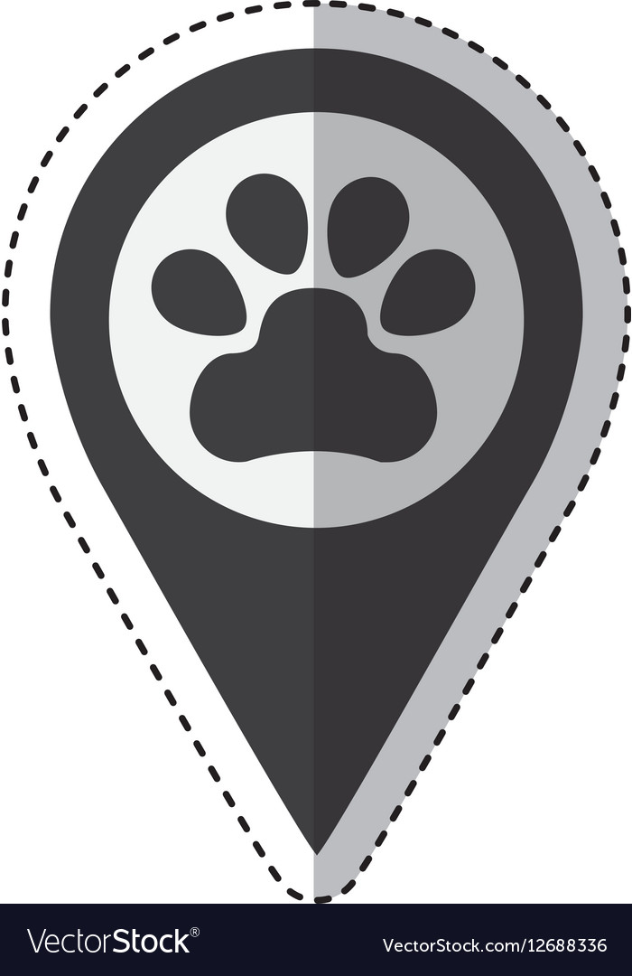 Pin pointer location icon