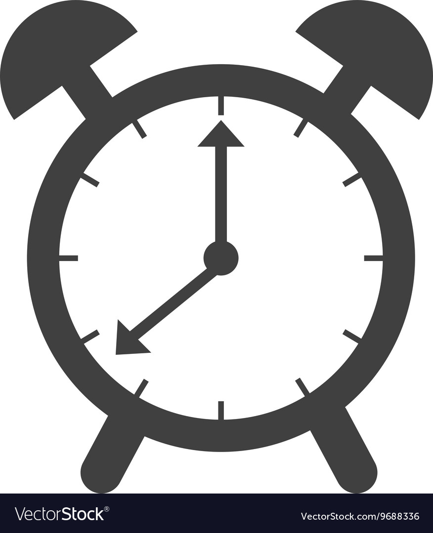 Time and clock isolated icon