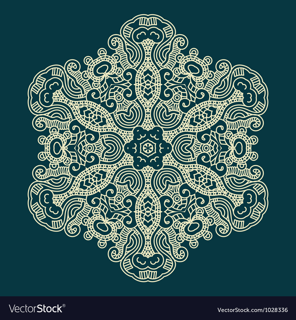 Winter Snowflake Pattern