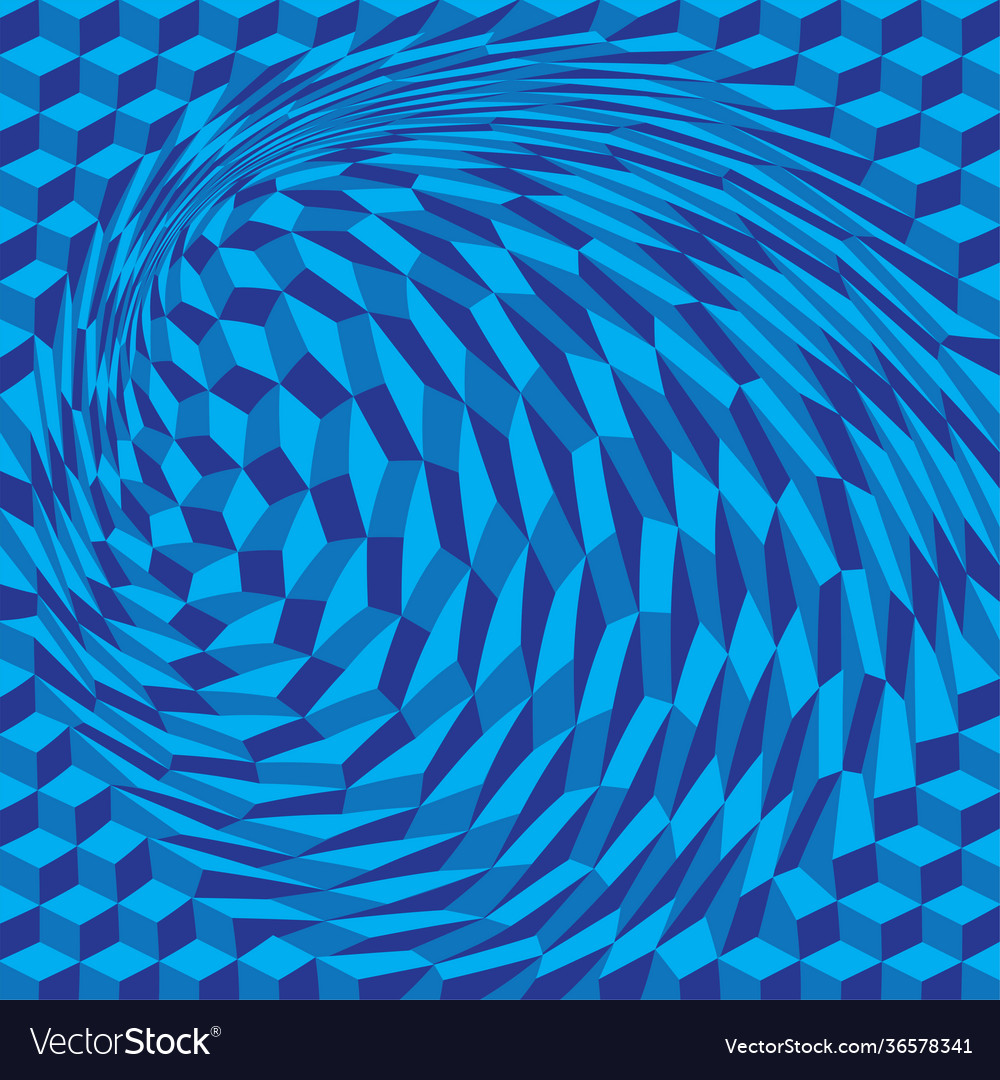Abstract cubes background vector image Abstract cubes background
