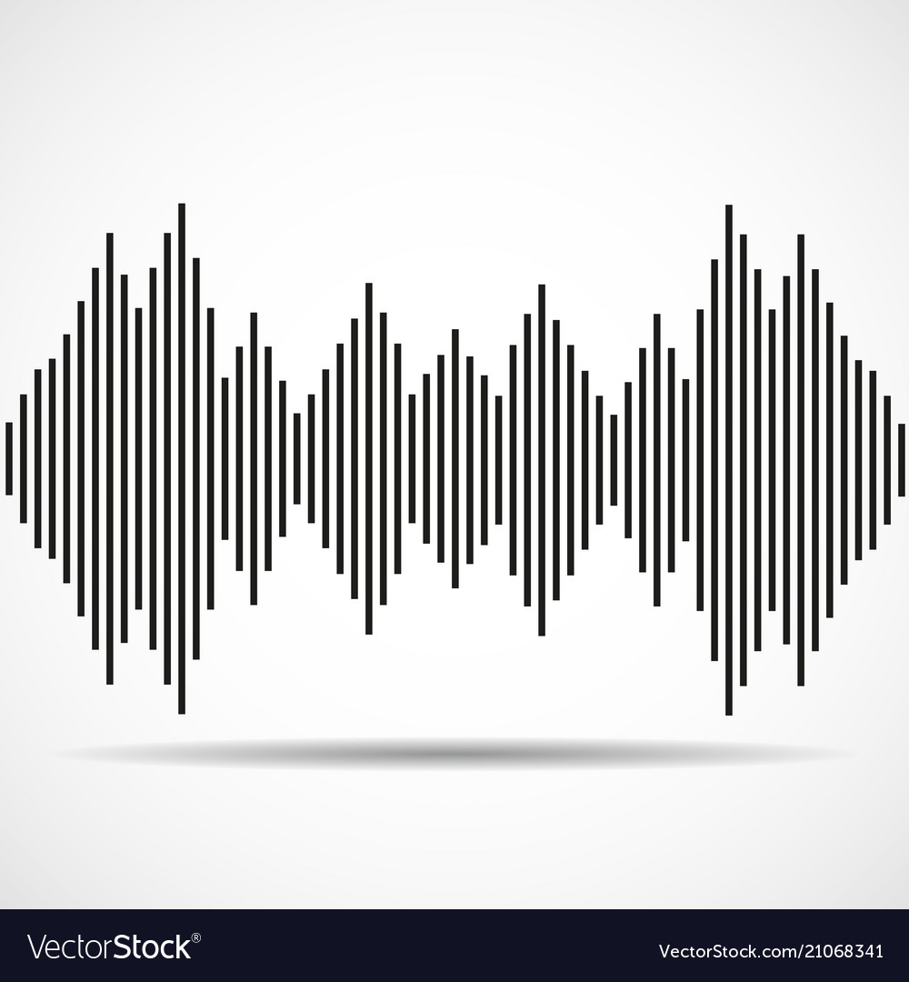 Abstract Technology Wave Background