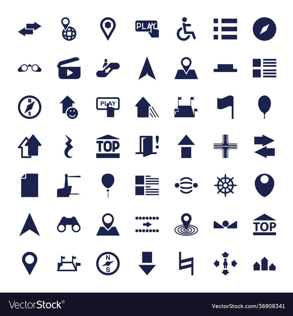 Navigation icons